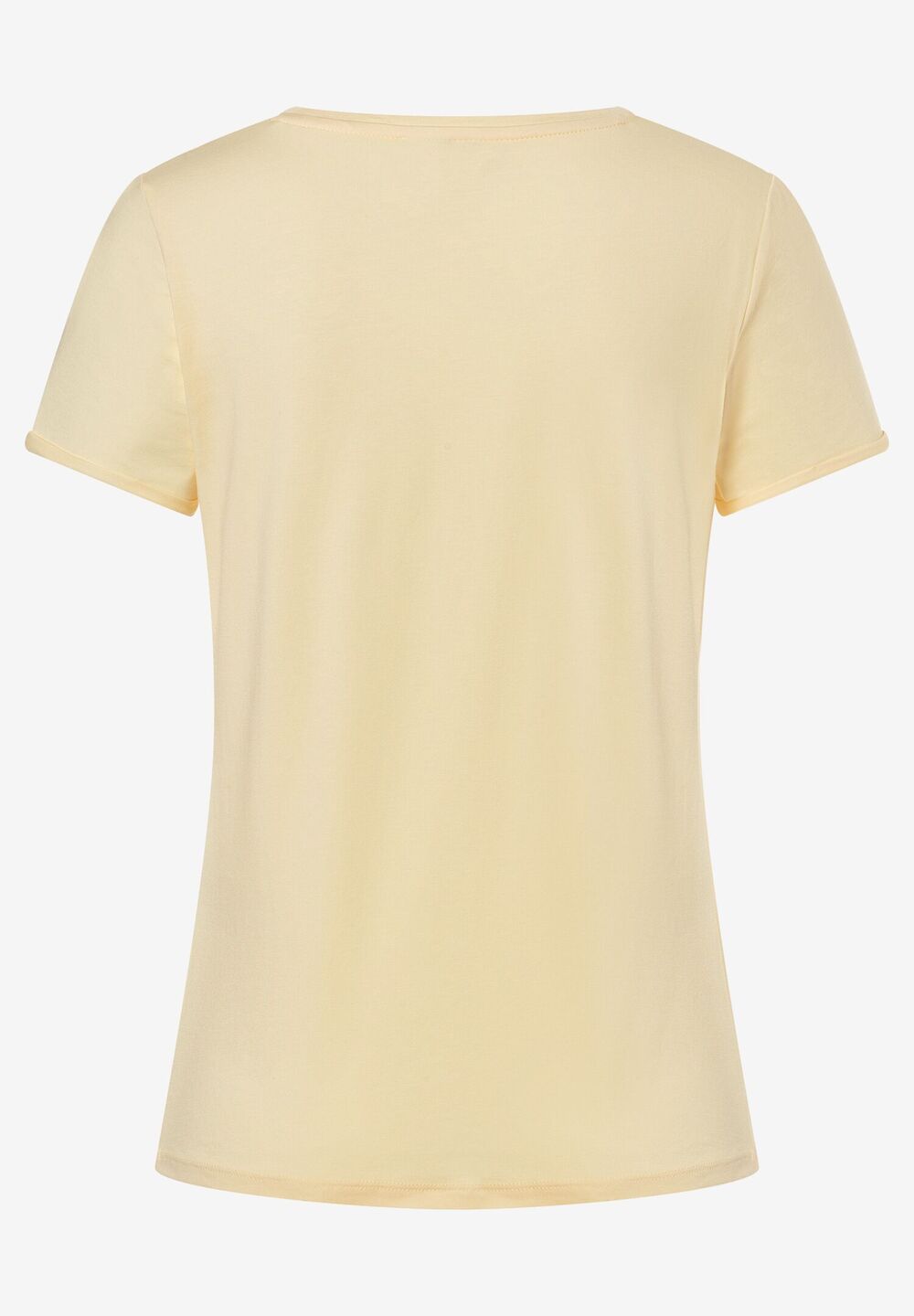 Wording Shirt, soft yellow, Frühjahrs-Kollektion, gelb Detailansicht 1