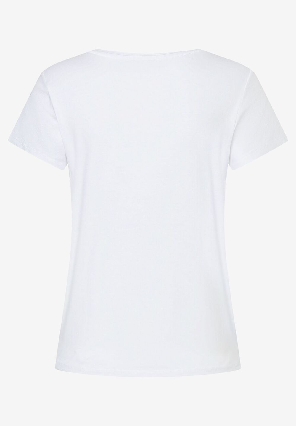 T-Shirt mit Frontprint, Frühjahrs-Kollektion, weissDetailansicht 2