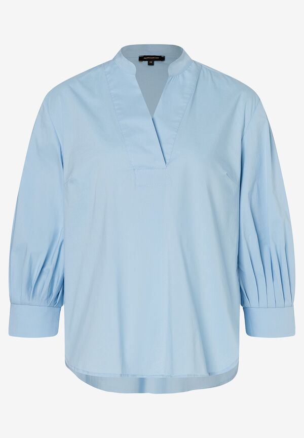 Baumwoll/Stretch Bluse, light skyblue, Frühjahrs-Kollektion