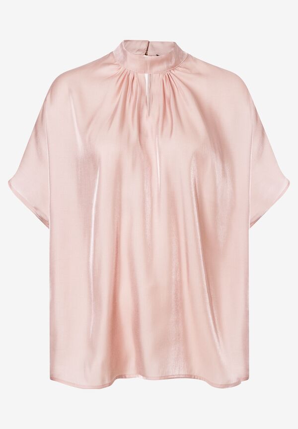 schimmernde Bluse, powder rose, Sommer-Kollektion