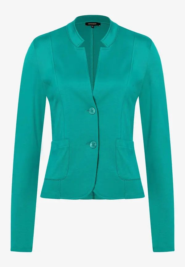 More & More Jerseyjacke, summergarden green, Sommer-Kollektion