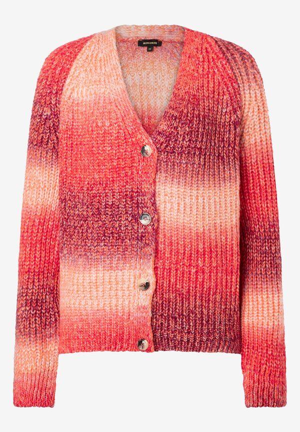 Strickjacke mit Farbverlauf, Herbst-Kollektion