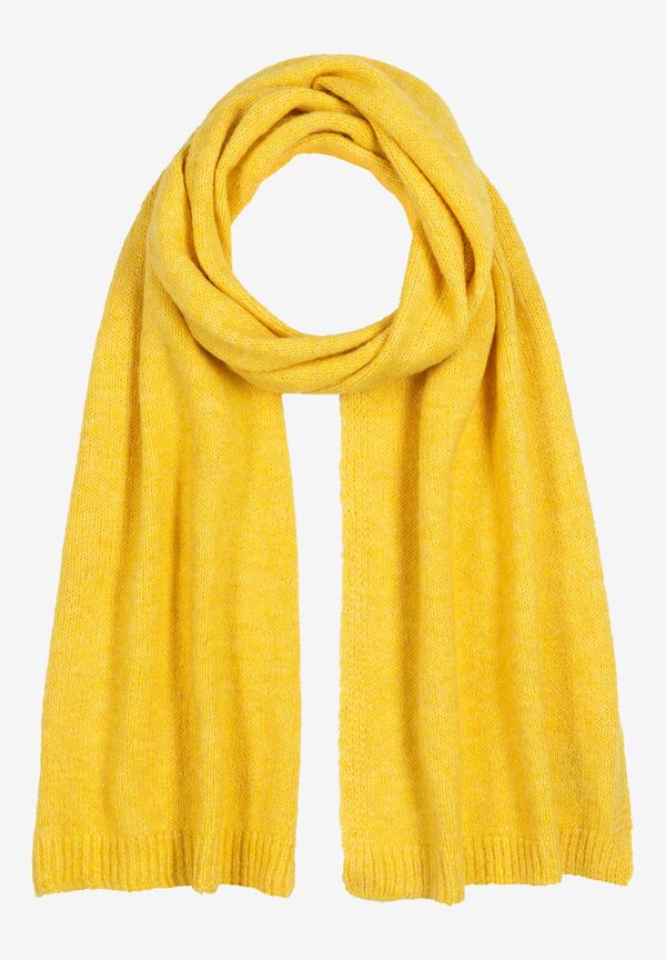 Strickschal, winter lemon, Herbst-Kollektion