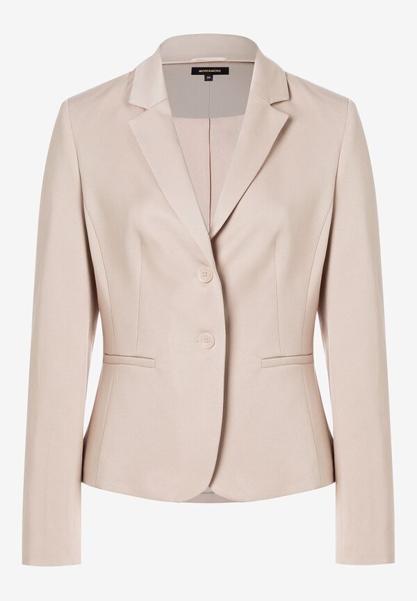 4027819879296 - Blazer mit feiner Struktur beige Frühjahrs-Kollektion