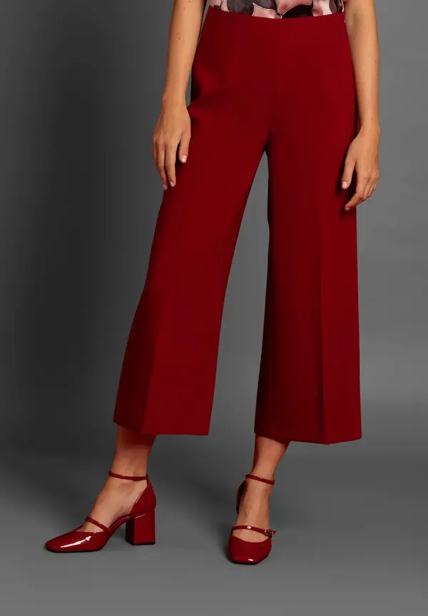 More & More Culotte, rot, Herbst-Kollektion