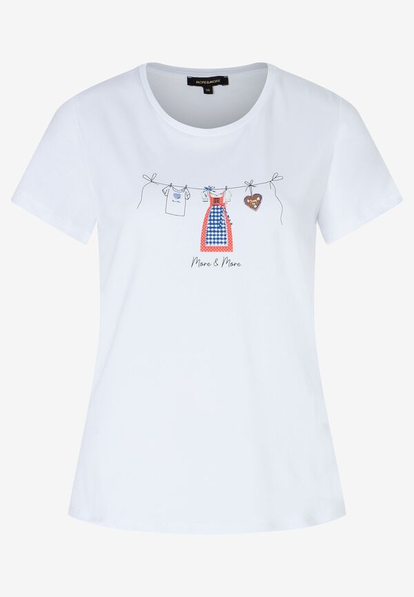 T-Shirt mit Volksfest-Motiv