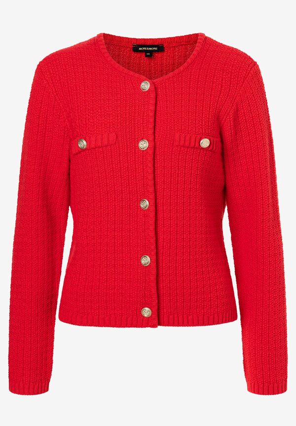 4031664013378 - Cardigan soft red Frühjahrs-Kollektion