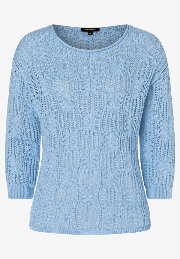 4031664033673 - Ajour Pullover hellblau Frühjahrs-Kollektion