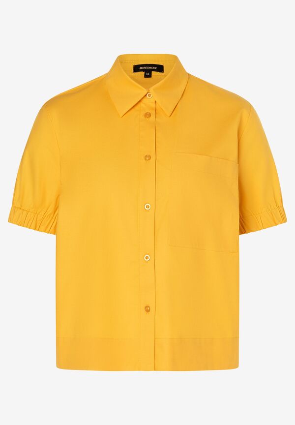 kastige Blusenjacke, sunset yellow, Sommer-Kollektion günstig online kaufen