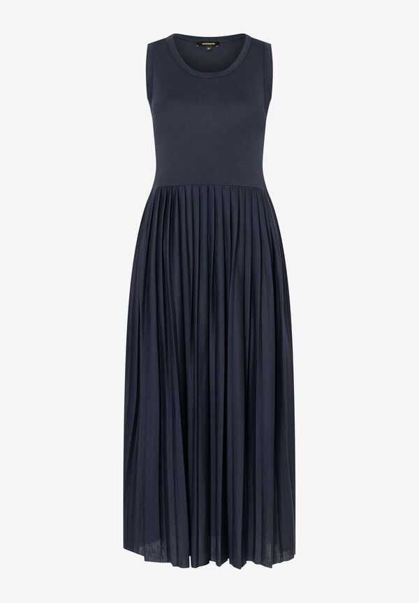 Jersey-Plisseekleid, marine, Sommer-Kollektion günstig online kaufen