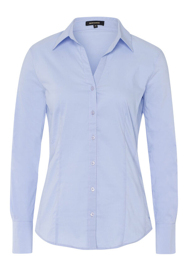 Businessbluse, hellblau